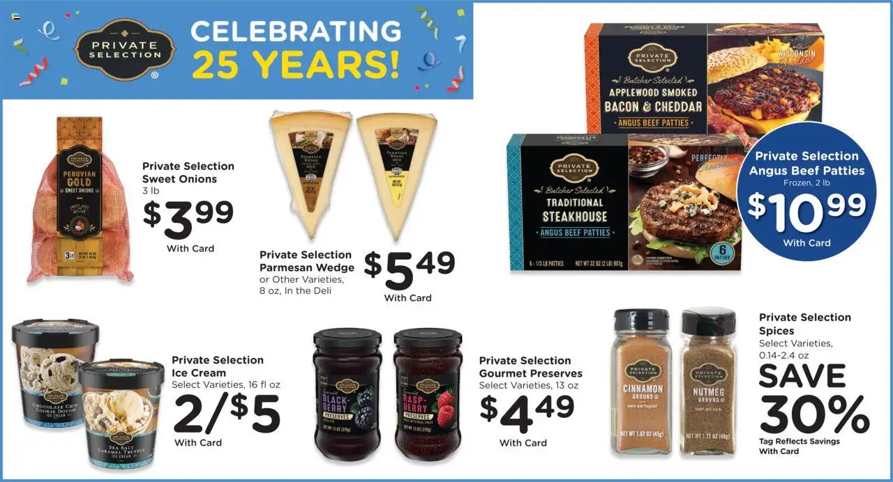 QFC Weekly Ad - valid from 15.10.2025 | Page: 6 | Products: Beef, Cream, Spices, Chocolate Chip