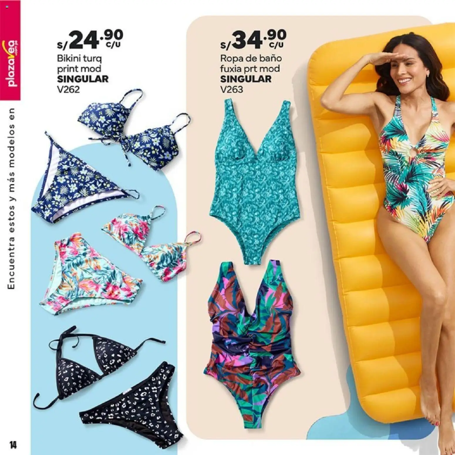 Catálogo Plaza Vea válido desde 26.12.2025 | Página: 14 | Productos: Baño, Ropa