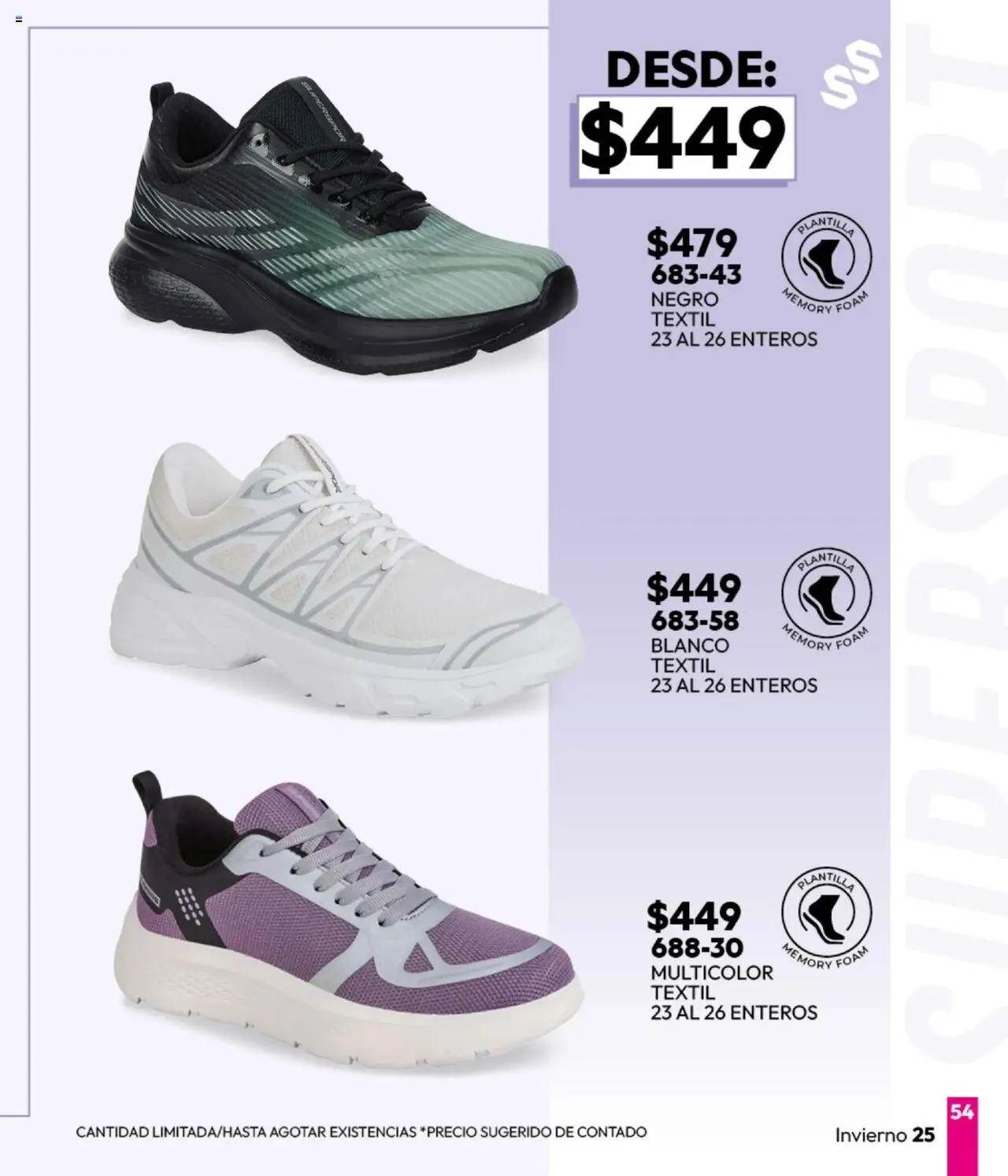 Nuevas ofertas de Cklass válidas en toda la República Mexicana desde el 16.09.2025. ¡Encuentra las mejores ofertas en Cklass - Catálogo Invierno Sportbrands! | Página: 55