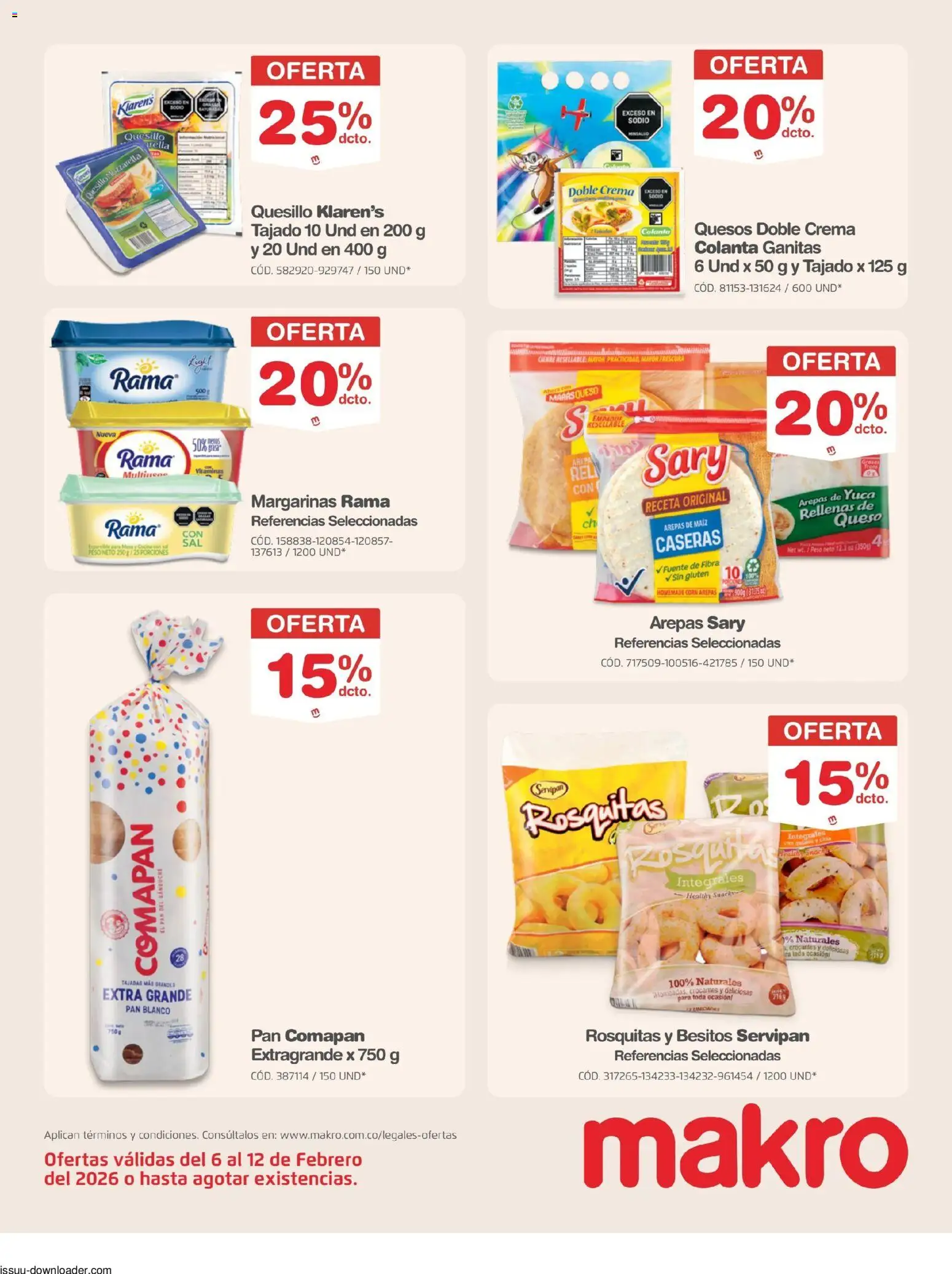 Makro revista - valida desde el 06.02.2026 | Página: 6