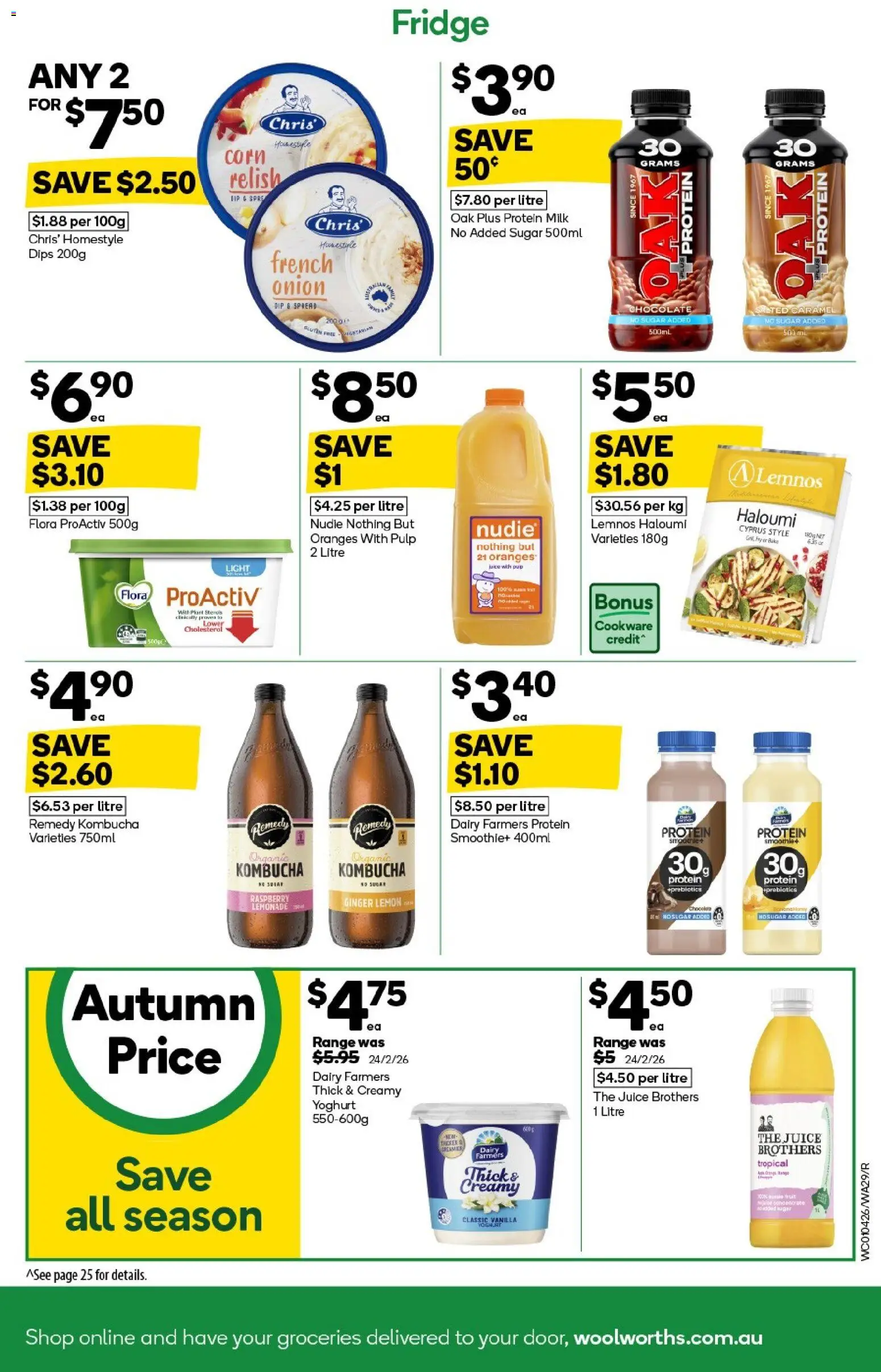 Woolworths catalogue - valid from 01.04.2026 | Page: 29 | Products: Plant, Ginger, Cookware, Fridge