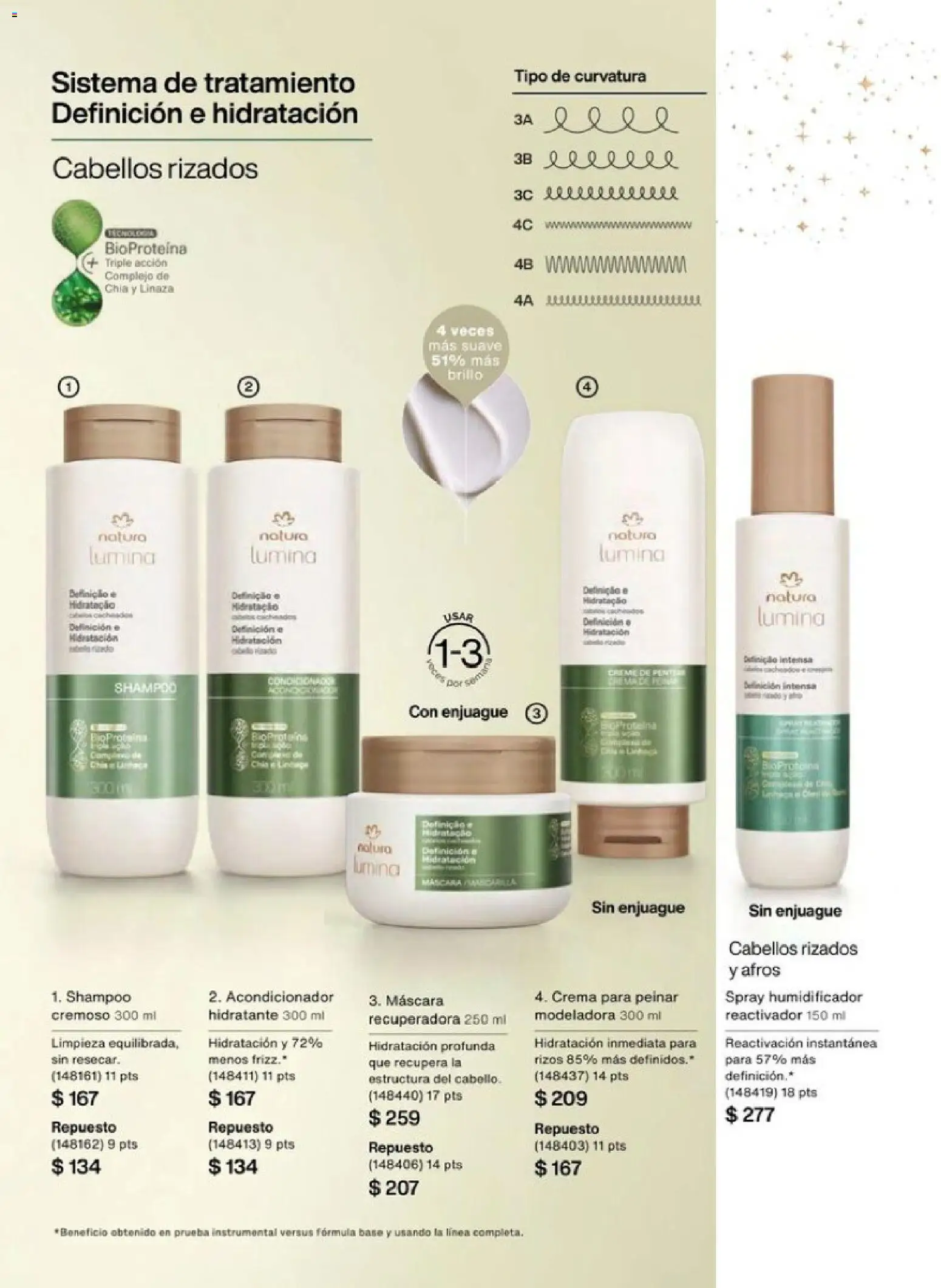 Nuevas ofertas de Natura válidas en toda la República Mexicana desde el 01.12.2025. ¡Encuentra las mejores ofertas en Natura campaña 18 2025! | Página: 156 | Productos: Crema, Máscara, Humidificador, Acondicionador