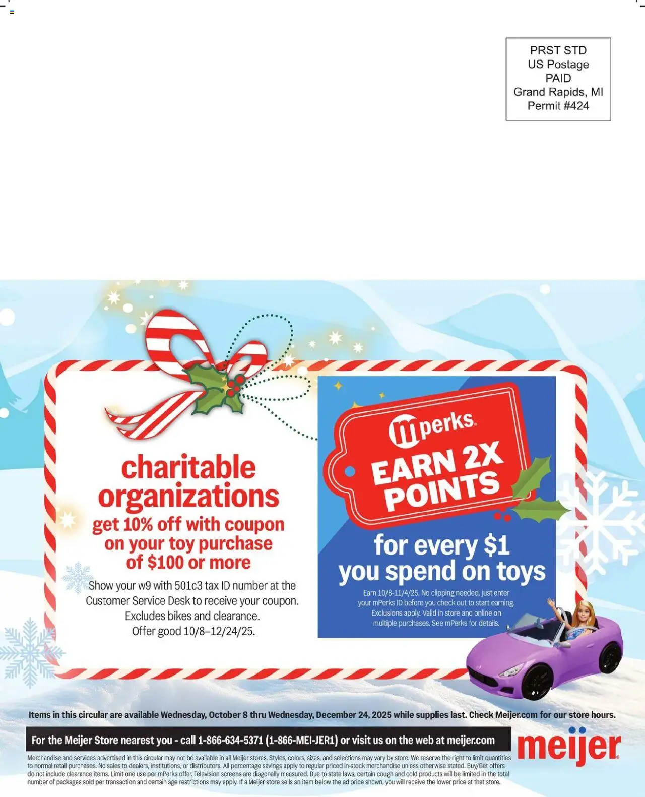 Meijer Holiday Gift Guide - valid from 08.10.2025 | Page: 36 | Products: Desk, Television