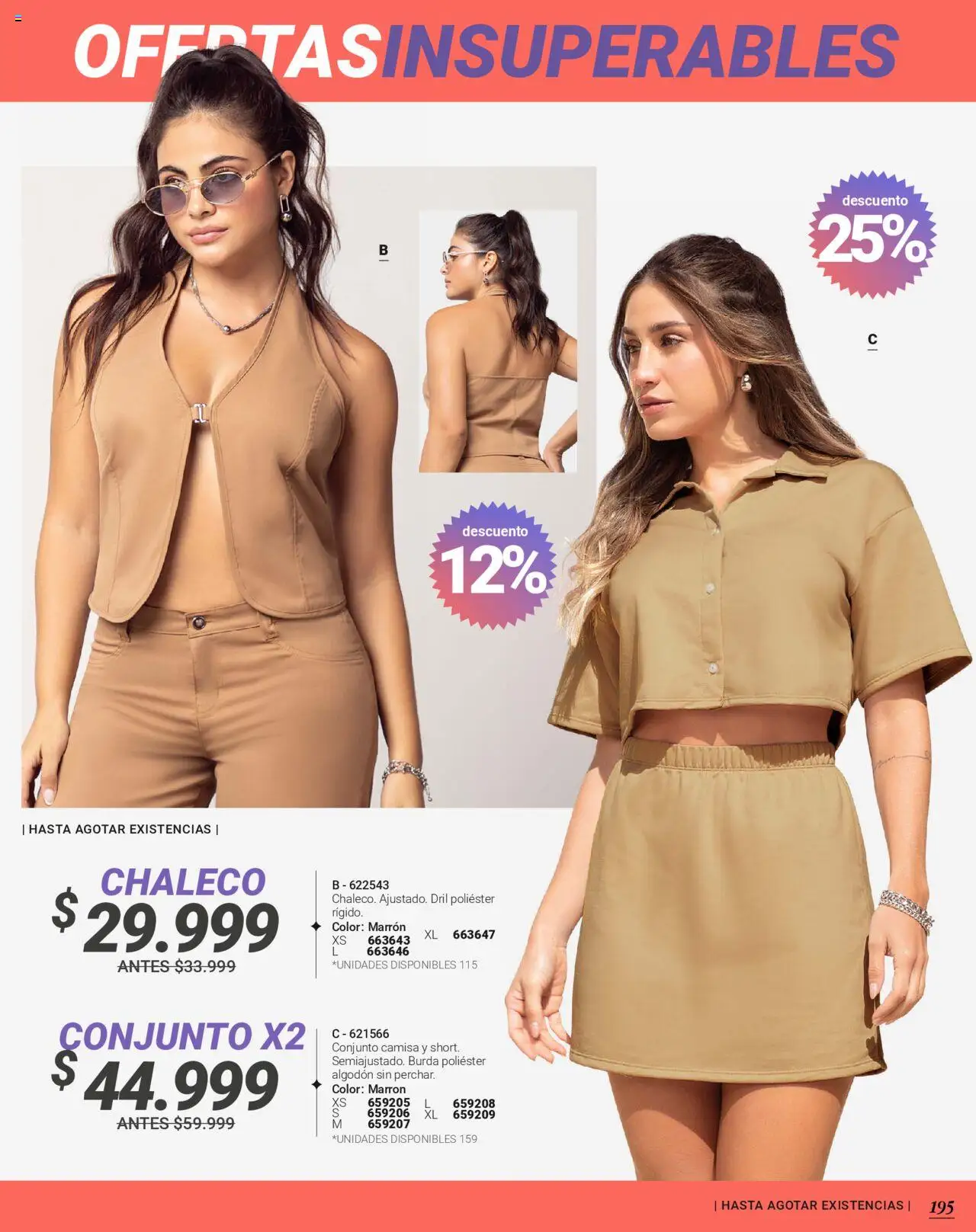 Carmel revista - valida desde el 28.07.2025 | Página: 197 | Productos: Algodón, Conjunto, Camisa, Chaleco