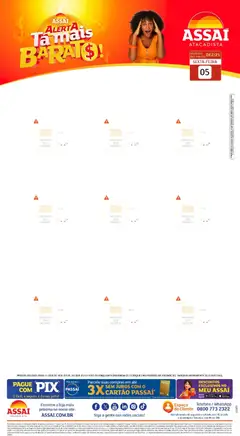 Encarte Assaí Atacadista - RR - Pré-Visualização do folheto da loja Assaí Atacadista, válido de 05.12.2025
