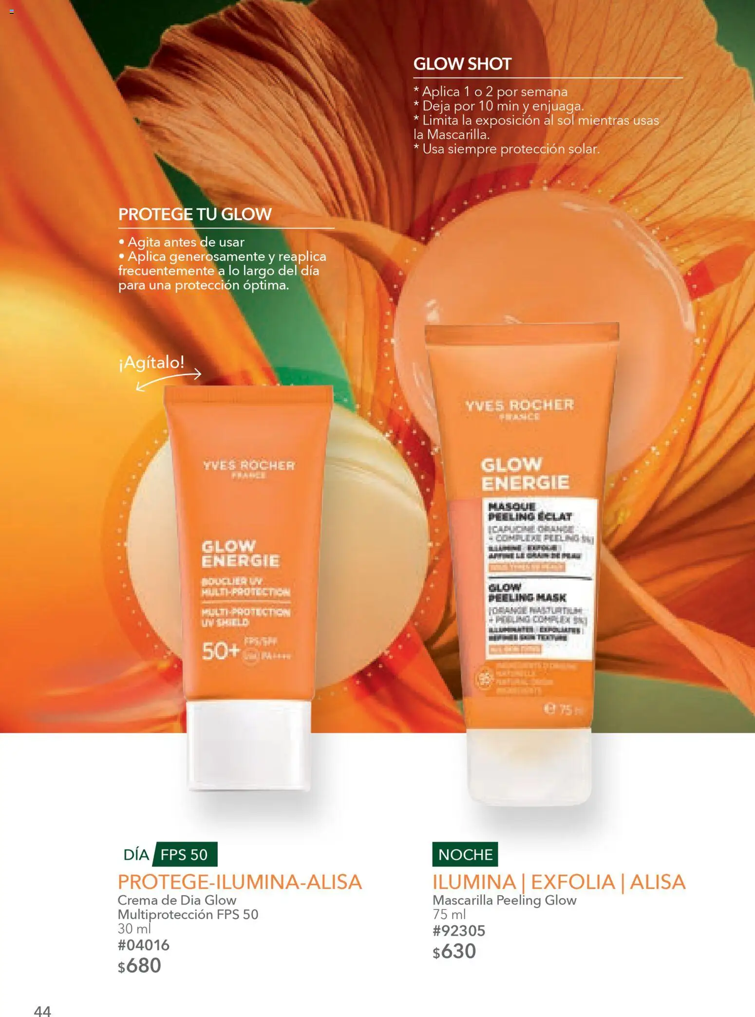 Nuevas ofertas de Yves Rocher válidas en toda la República Mexicana desde el 03.03.2026. ¡Encuentra las mejores ofertas en Yves Rocher campaña 4 2026! | Página: 44 | Productos: Crema, Shot, Mascarilla, Peeling