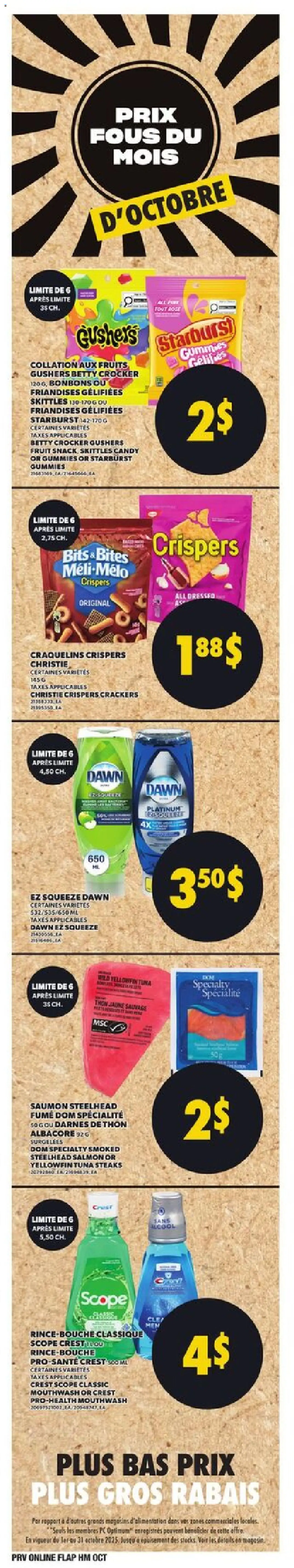 Provigo flyer valid from 09.10.2025 | Page: 5 | Products: PC, Mouthwash