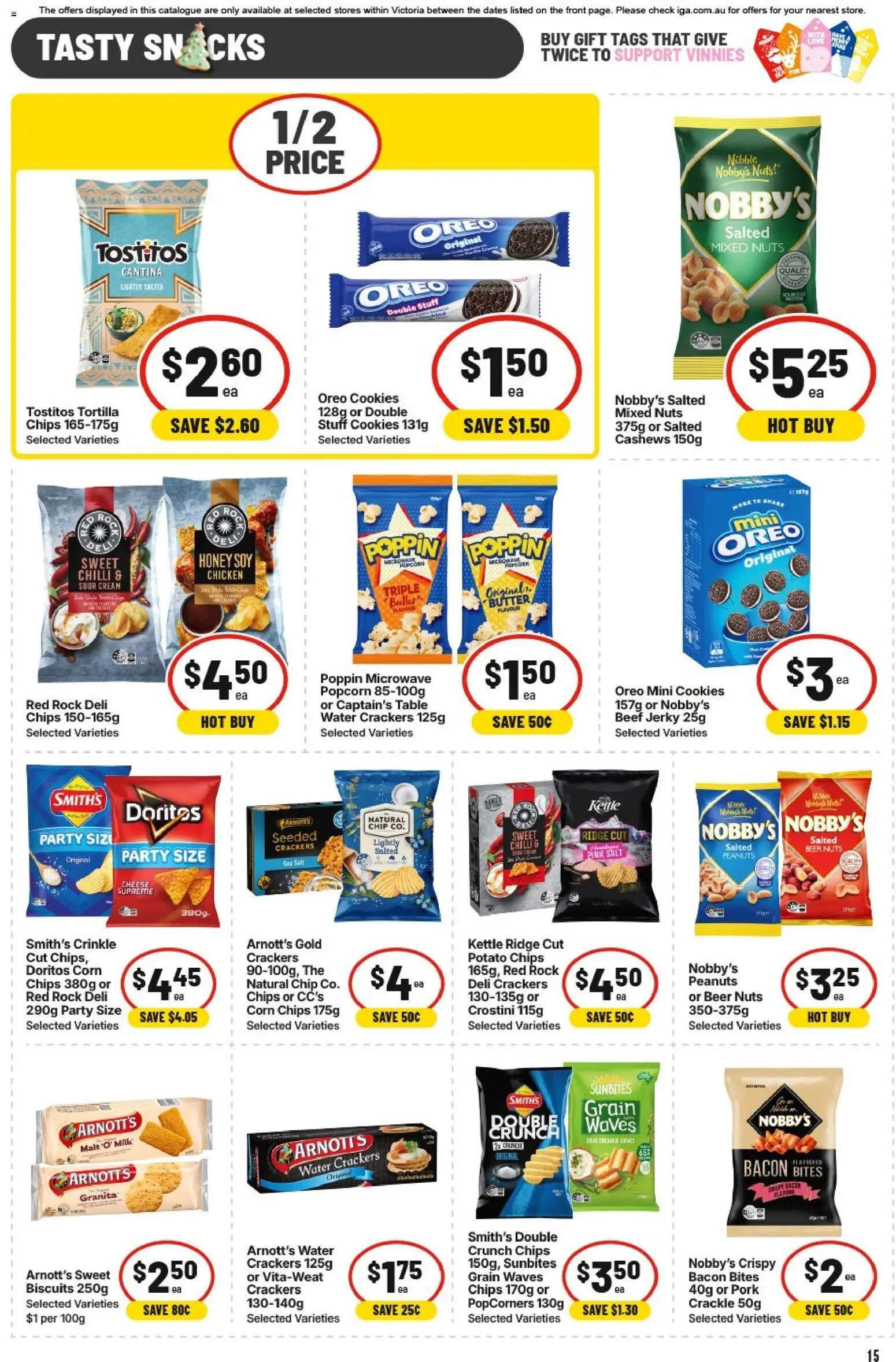 IGA catalogue - valid from 12.11.2025 | Page: 15 | Products: Cream, Lemon, Moccona, Nescafe