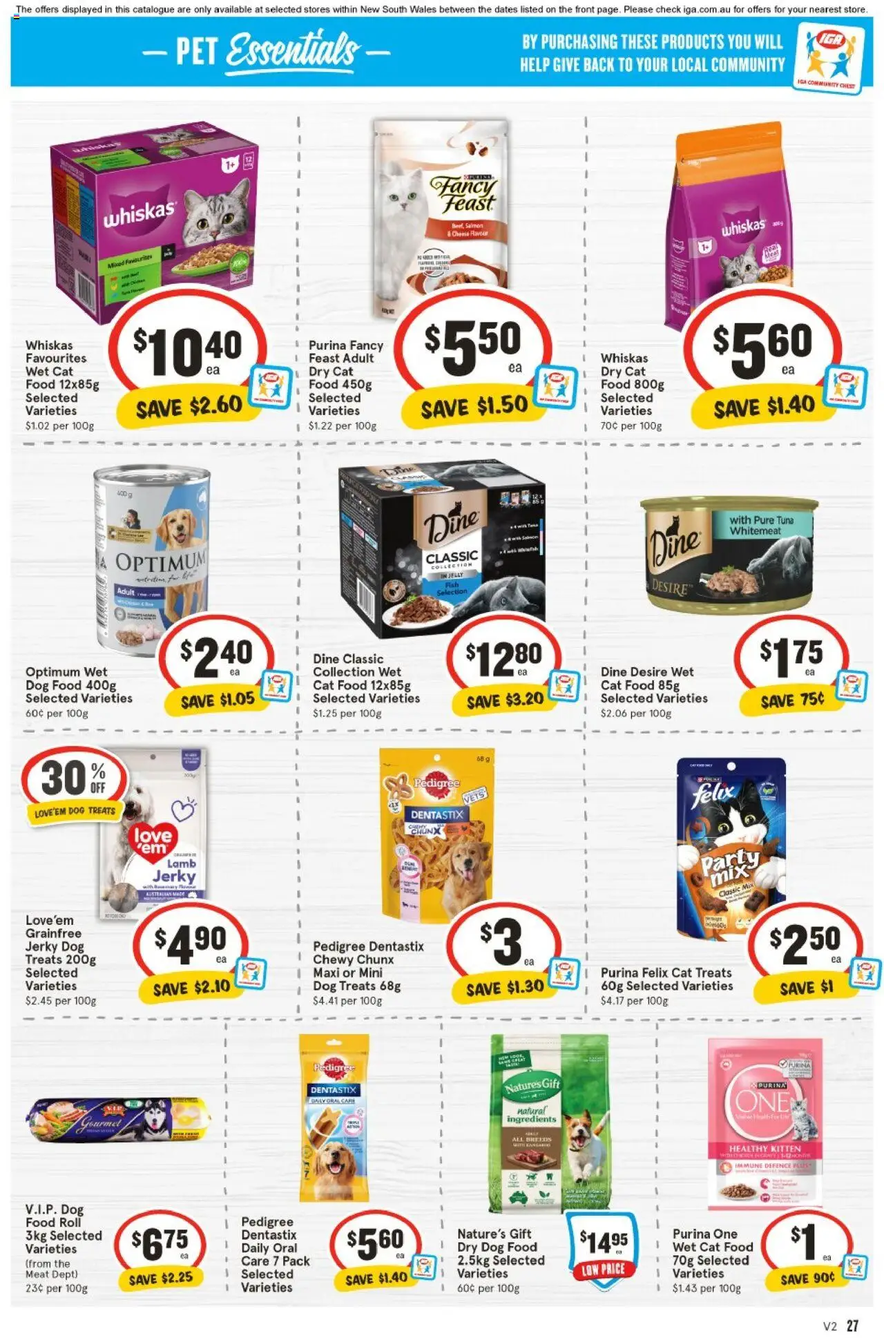 IGA catalogue - valid from 06.08.2025 | Page: 23 | Products: Steak, Sausage, Pies, Freezer