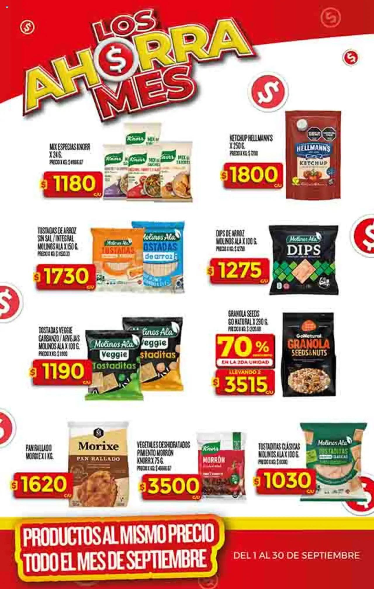 Supermercado DIA Ofertas │ válido desde el 10.09.2025 | Página: 41 | Productos: Pimiento, Pan, Arroz, Pan rallado