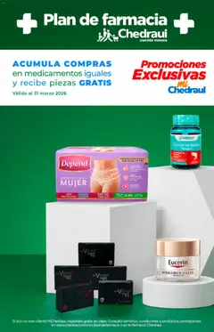 Vista previa de Chedraui folleto Farmacia, nuevo folleto de la tienda, válido en México a partir del 05.03.2026