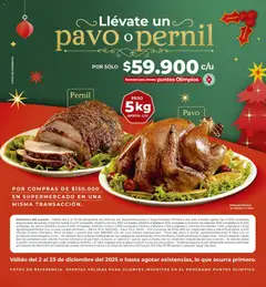 Olímpica - Sabores de Navidad -  Vista previa de la revista de la tienda Olímpica valido desde el 30.11.2025 | Página: 12