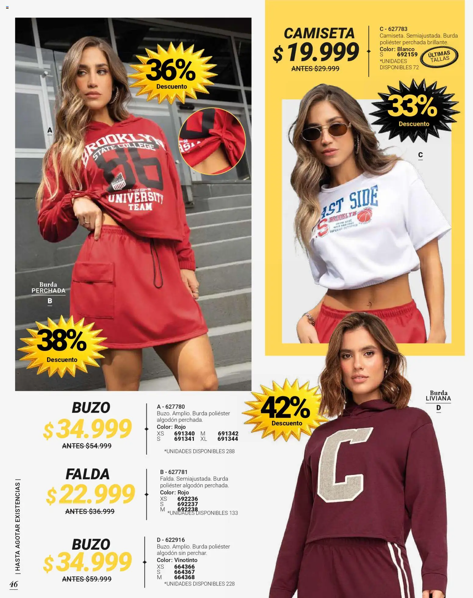 Carmel revista - valida desde el 01.06.2026 | Página: 242 | Productos: Algodón, Falda, Buzo, Camiseta