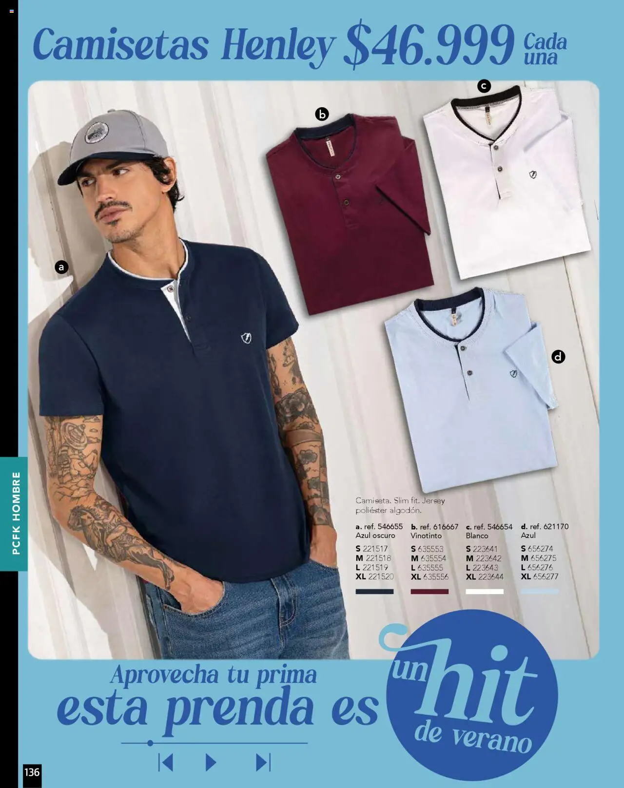 Pacifika revista - valida desde el 01.05.2025 | Página: 148 | Productos: Algodón, Bermuda, Buzo, Camisa