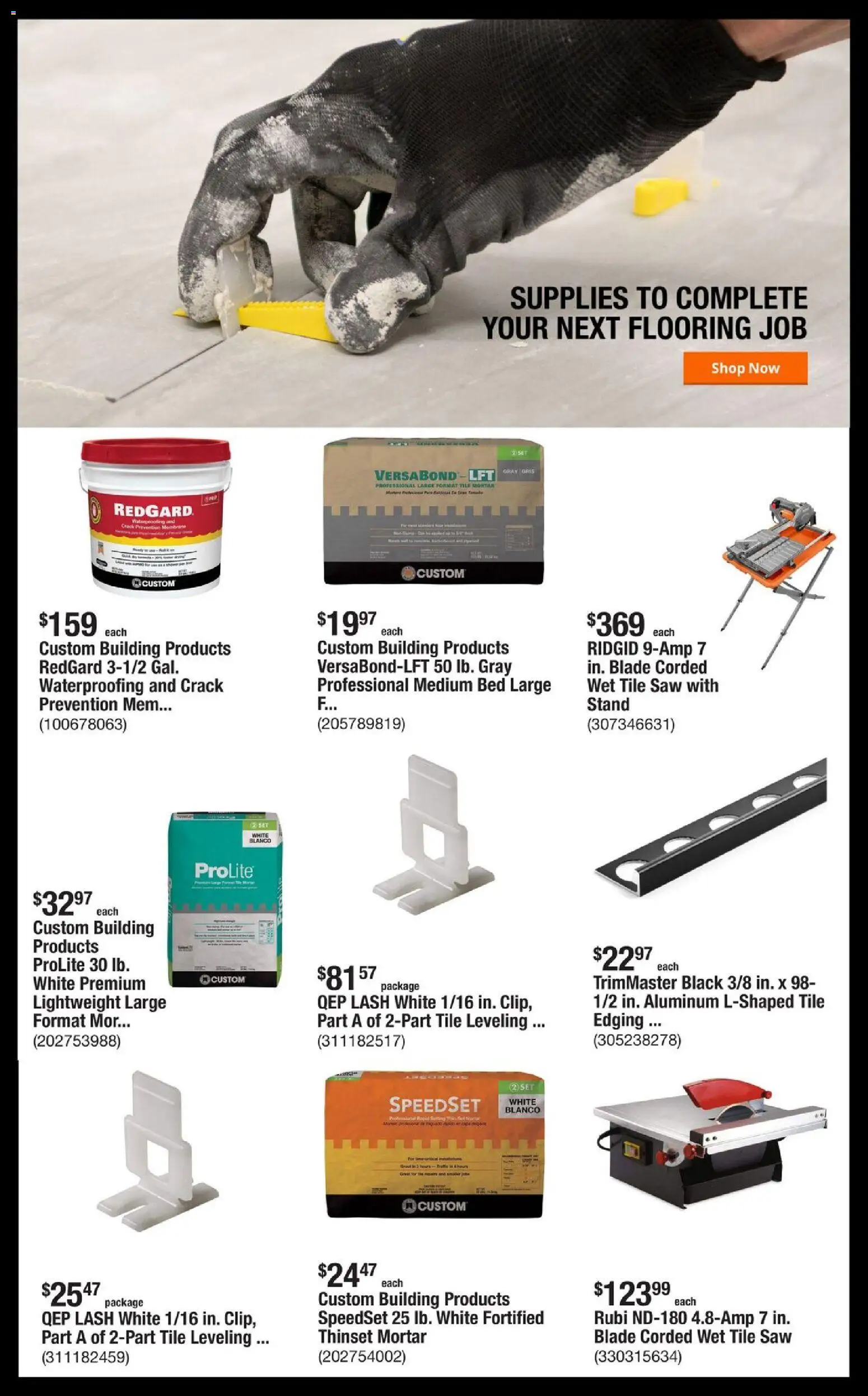 Home Depot Shop Pro Ad - FL - valid from 27.10.2025 | Page: 5 | Products: Bed, Saw