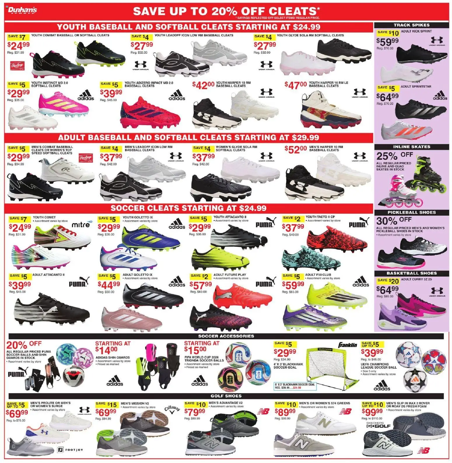 The new Dunham's Sports flyer is now online. See all April offers on your mobile and save! | United States