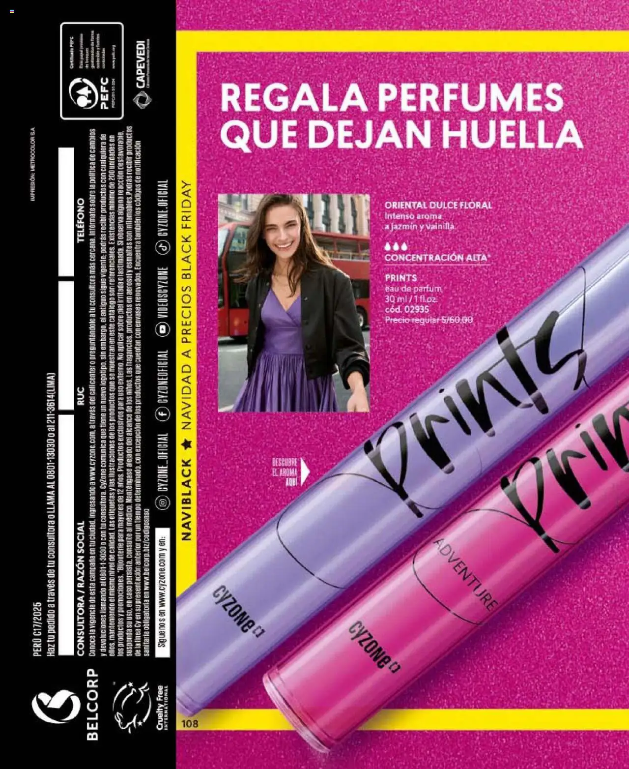 Catálogo CyZone válido desde 24.10.2025 | Página: 120 | Productos: Teléfono