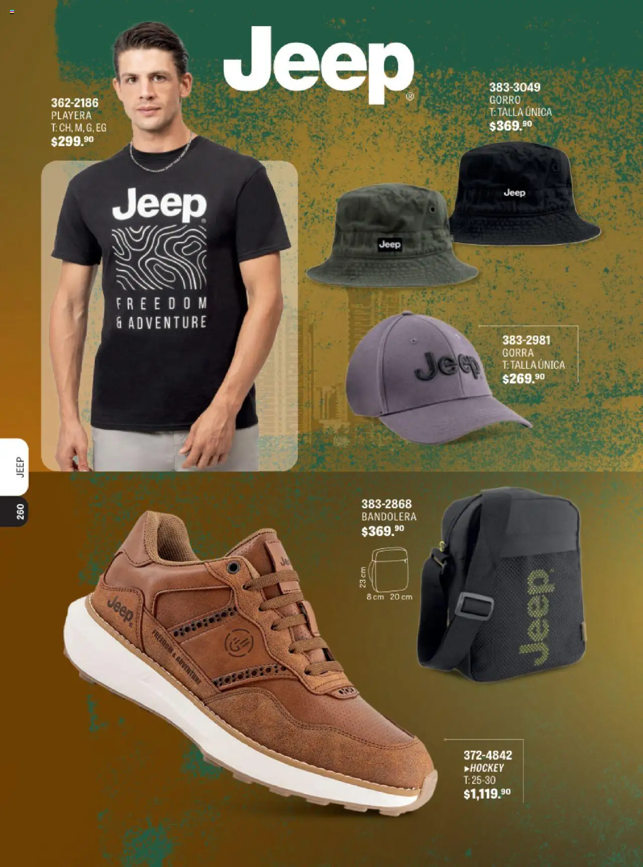 Nuevas ofertas de Andrea válidas en toda la República Mexicana desde el 13.08.2025. ¡Encuentra las mejores ofertas en Andrea - Catálogo Ferrato Sport! | Página: 118 | Productos: Gorra, Playera