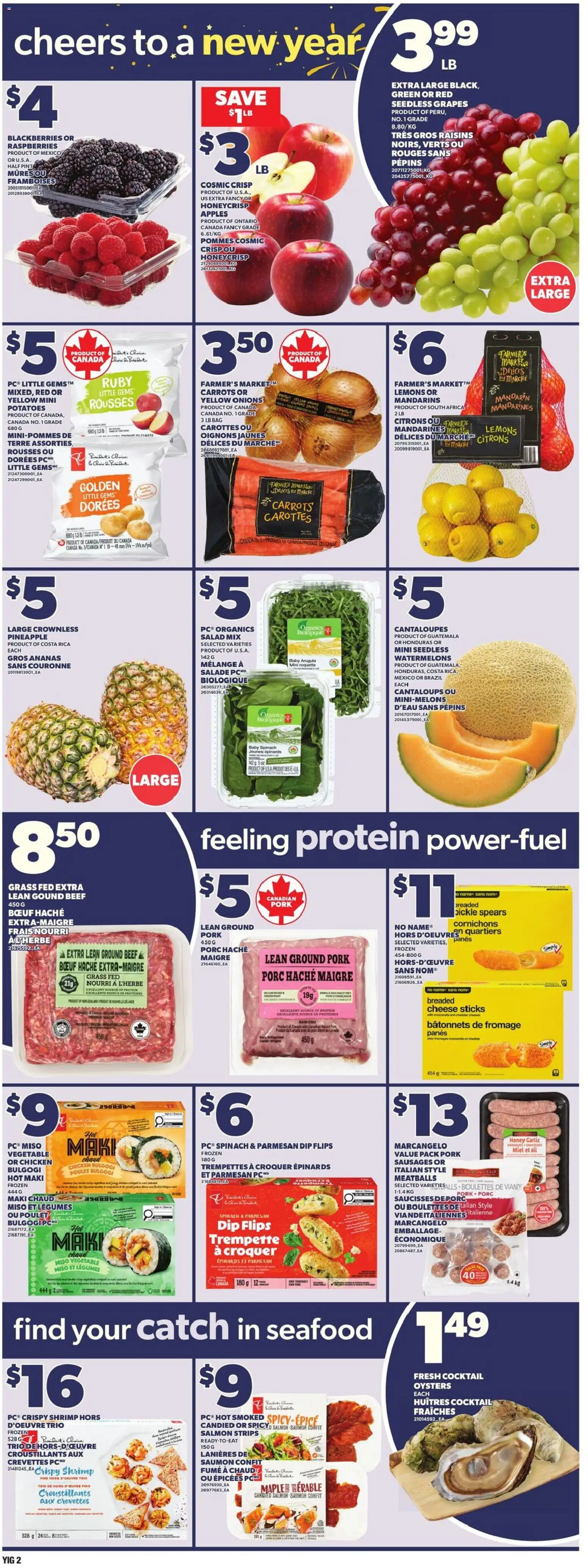 Independent Grocer flyer valid from 25.12.2025 | Page: 5 | Products: Beef, Salad, Bag, Cheese