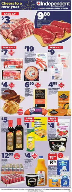 Preview of Independent Grocer weekly flyer / circulaire from shop Independent Grocer valid from 25.12.2025 | Page: 3
