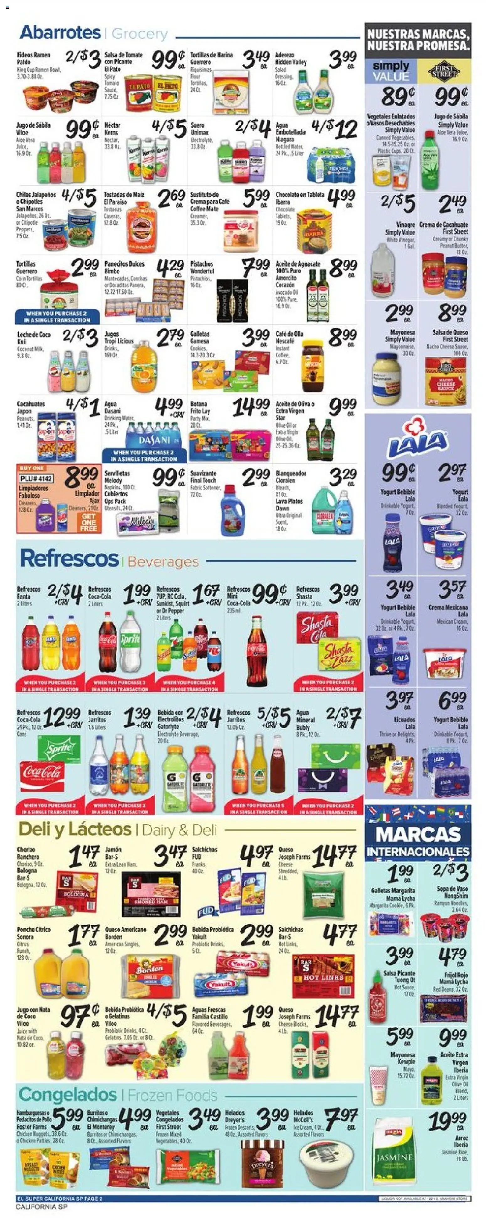 El Super Weekly Ad - valid from 21.01.2026 | Page: 2 | Products: Coffee, Aloe Vera, Salad, Pepper