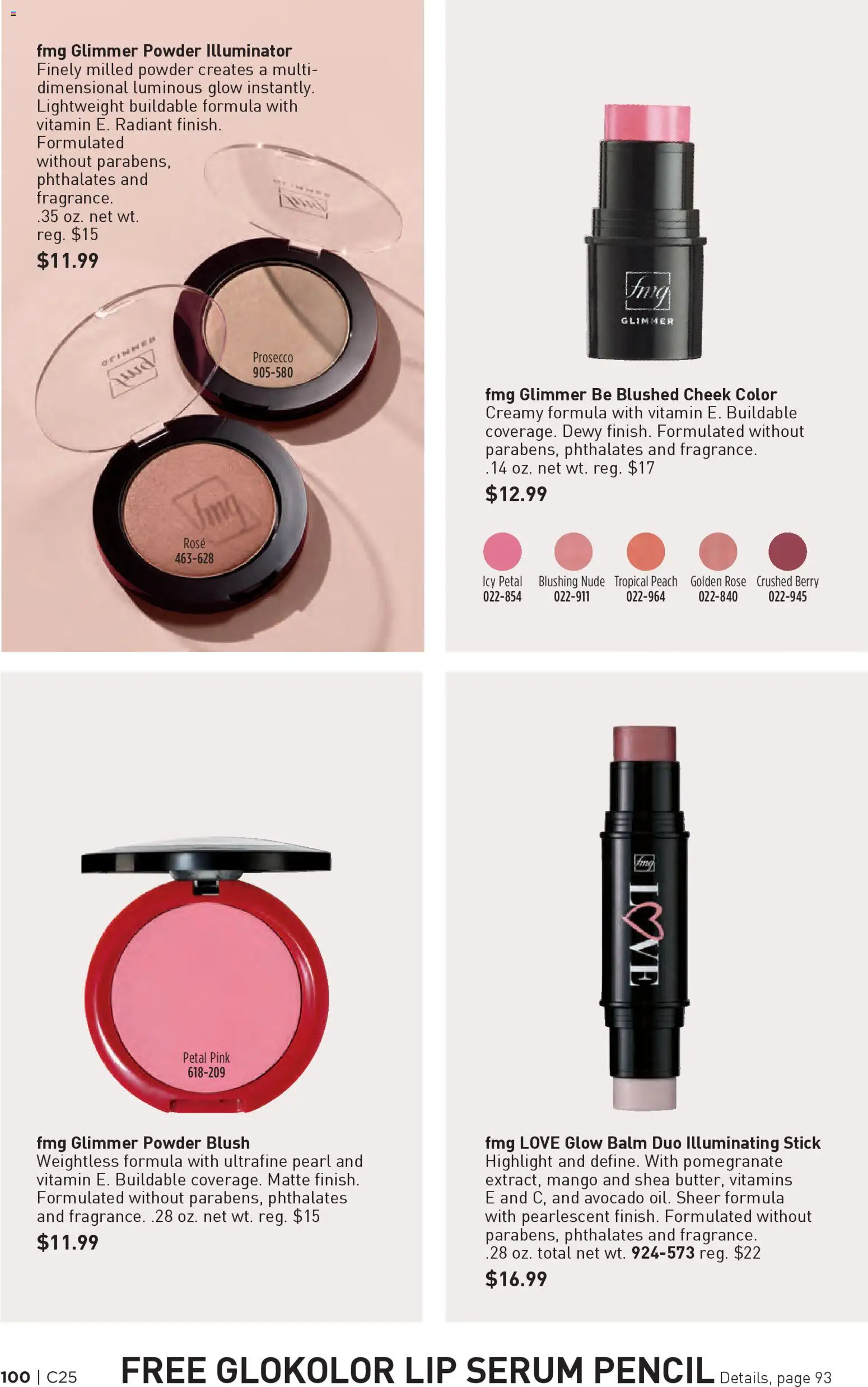 Avon Brochure - valid from 03.12.2025 | Page: 100 | Products: Vitamin, Pencil, Powder, Mango