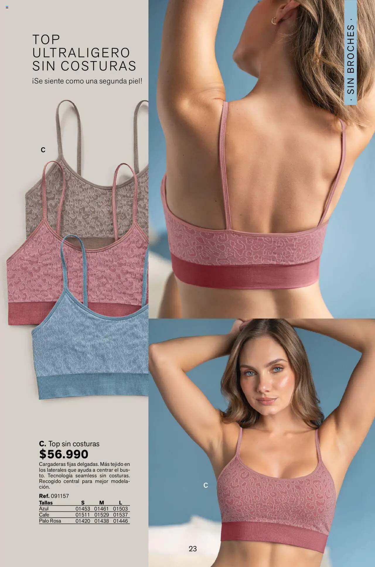 Leonisa revista - valida desde el 12.09.2025 | Página: 23 | Productos: Top, Café