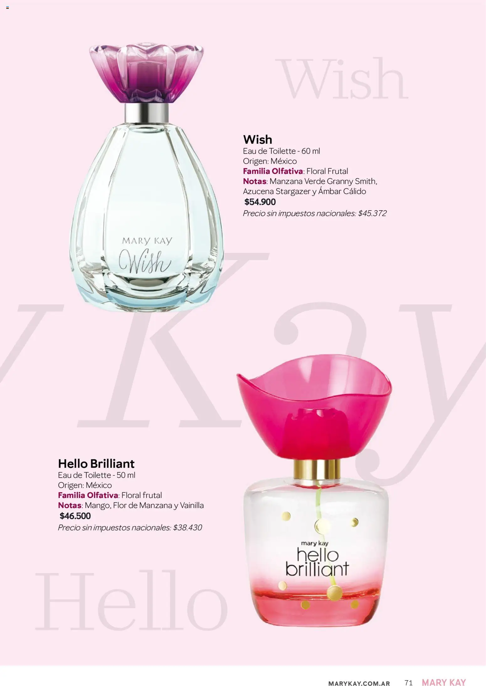 Mary Kay catálogo │ válido desde el 02.01.2026 | Página: 71 | Productos: Eau de toilette, Manzana