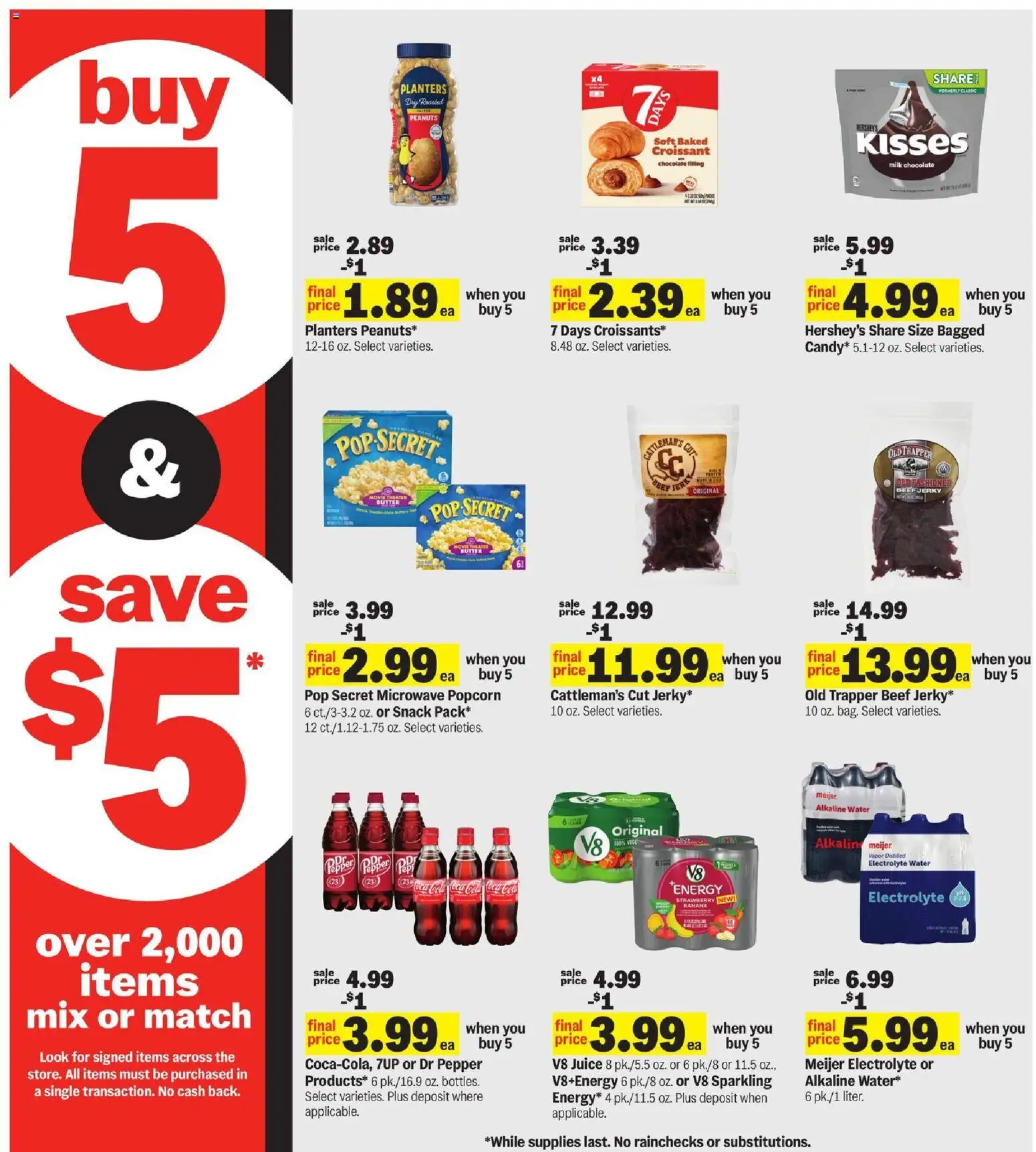 Meijer Weekly Ad - MI - valid from 28.01.2026 | Page: 12 | Products: Milk, Microwave, Beef, Pepper