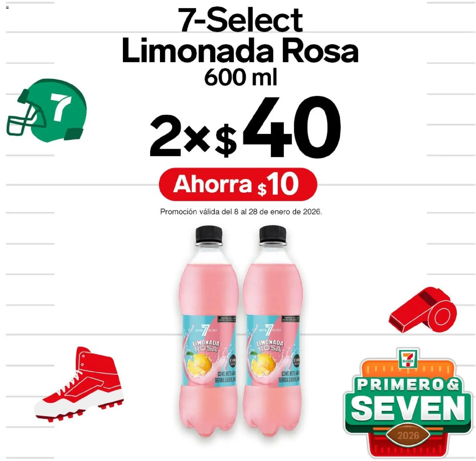 Nuevas ofertas de 7-Eleven válidas en toda la República Mexicana desde el 08.01.2026. ¡Encuentra las mejores ofertas en 7-Eleven folleto! | Página: 8