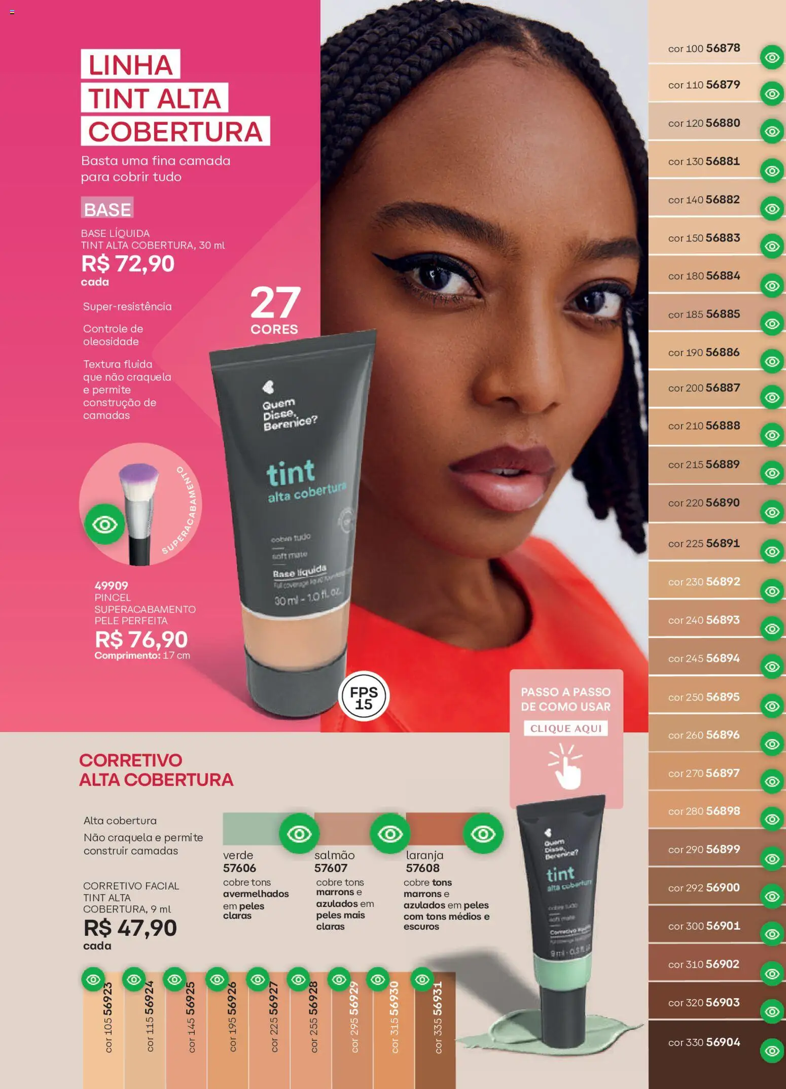 O Boticário Folheto - válido de 23.03.2026 | Página: 148 | Produtos: Corretivo, Pincel, Salmão, Base