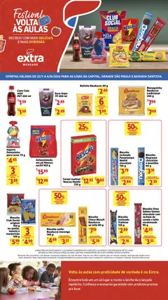 Extra - Ofertas Voltas às Aulas - Pré-Visualização do folheto da loja Extra, válido de 22.07.2025