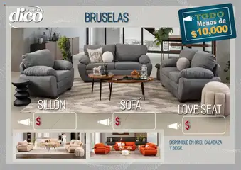 Vista previa de Muebles Dico - Catálogo TODO menos de 10000, nuevo folleto de la tienda, válido en México a partir del 15.10.2025 | Página: 51