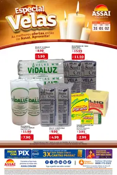 Encarte Assaí Atacadista - PB - Pré-Visualização do folheto da loja Assaí Atacadista, válido de 31.10.2025