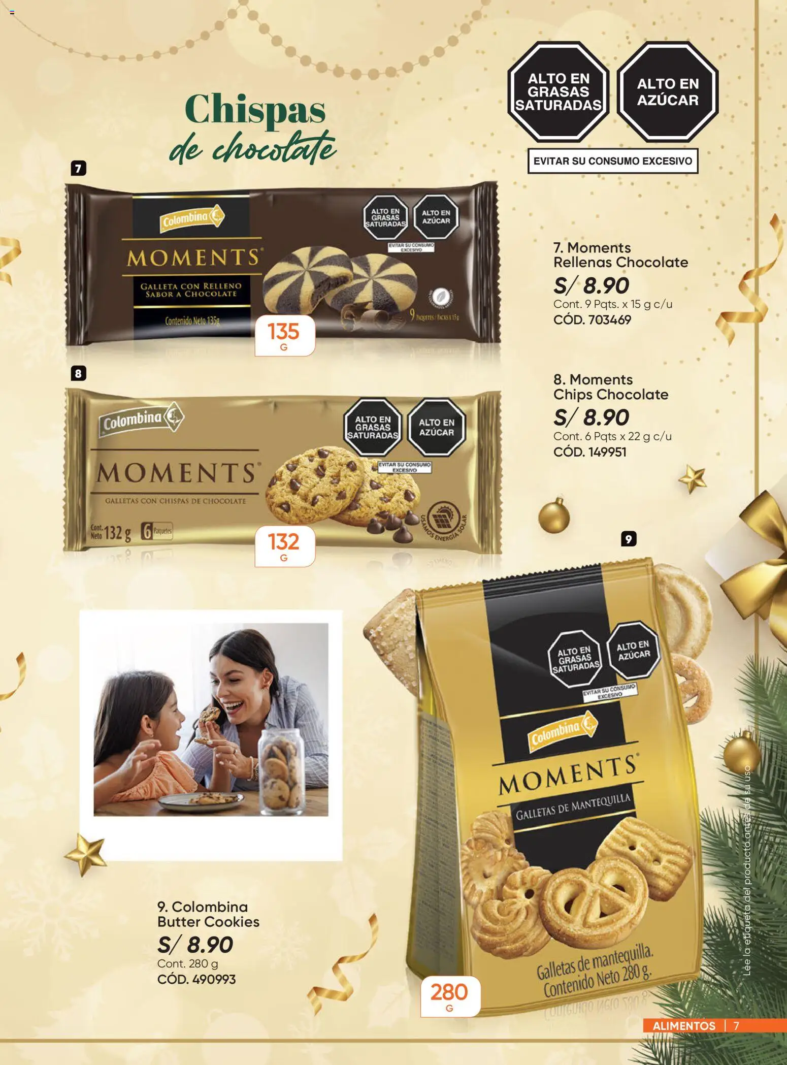Catálogo Azzorti válido desde 03.11.2025 | Página: 7 | Productos: Mantequilla, Chocolate, Galletas