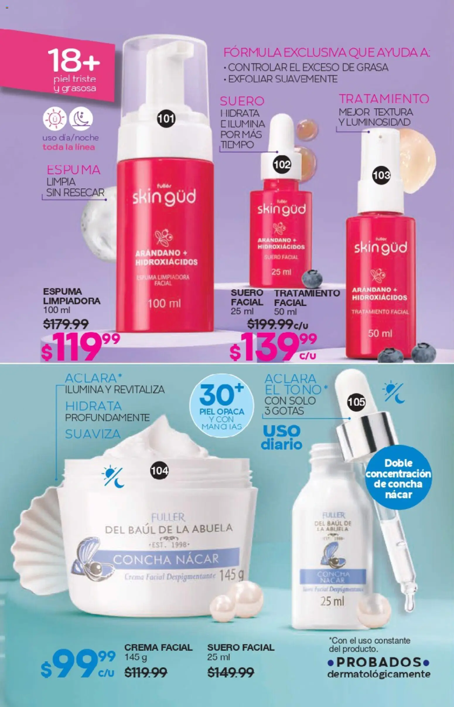 Nuevas ofertas de Fuller válidas en toda la República Mexicana desde el 04.02.2026. ¡Encuentra las mejores ofertas en Fuller campaña 22 2026! | Página: 68 | Productos: Crema, Espuma