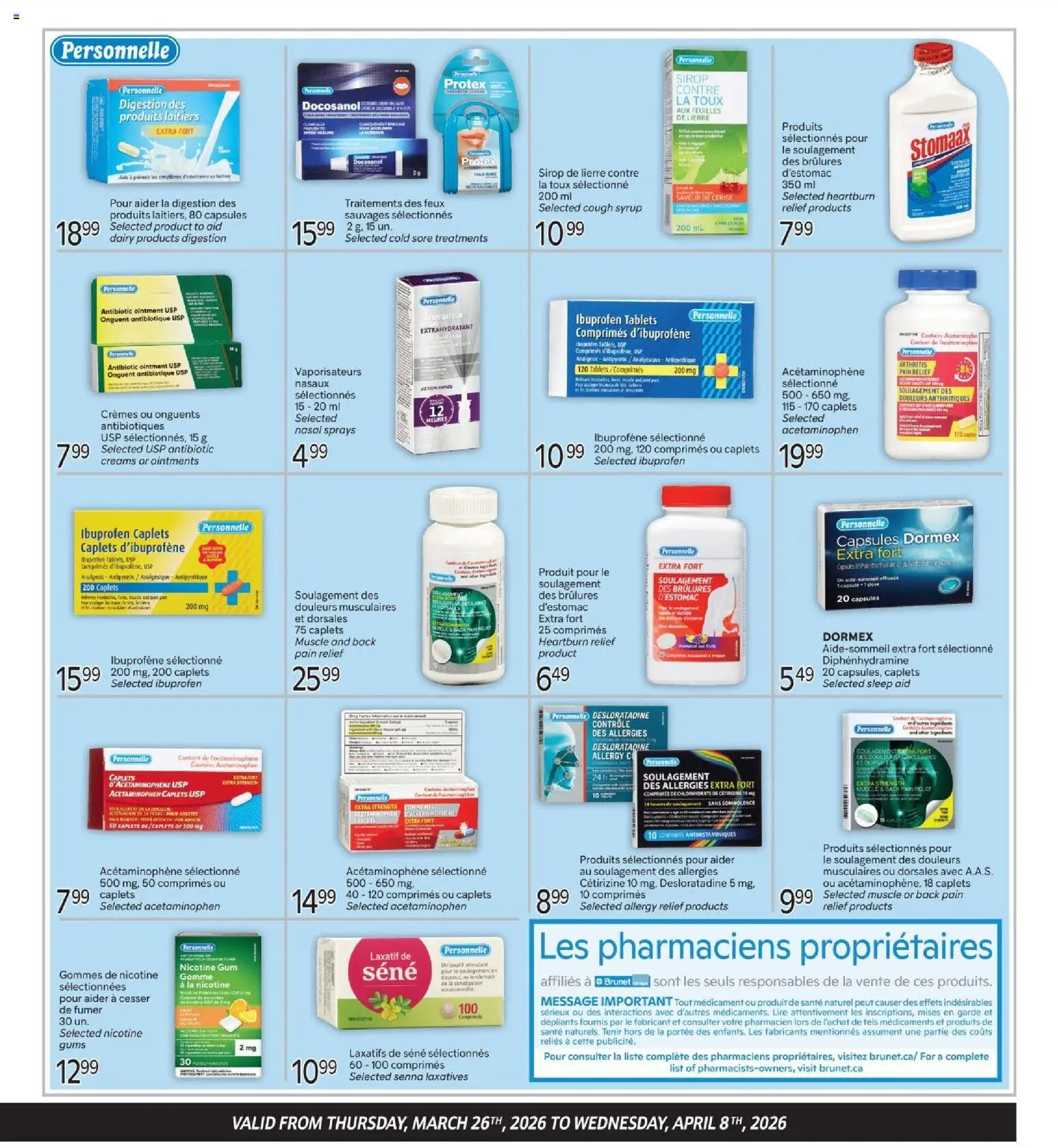 Brunet flyer valid from 26.03.2026 | Page: 3