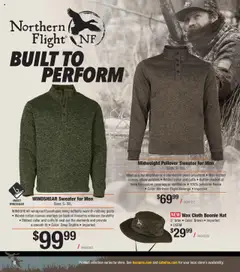 Preview of Cabela's weekly ads valid from 01.10.2025 | Page: 8 | Products: Canvas, Sweater, Hat