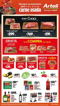 Vista previa de Arteli - Folleto Arteli Carnes & Cortes, nuevo folleto de la tienda, válido en México a partir del 12.09.2025