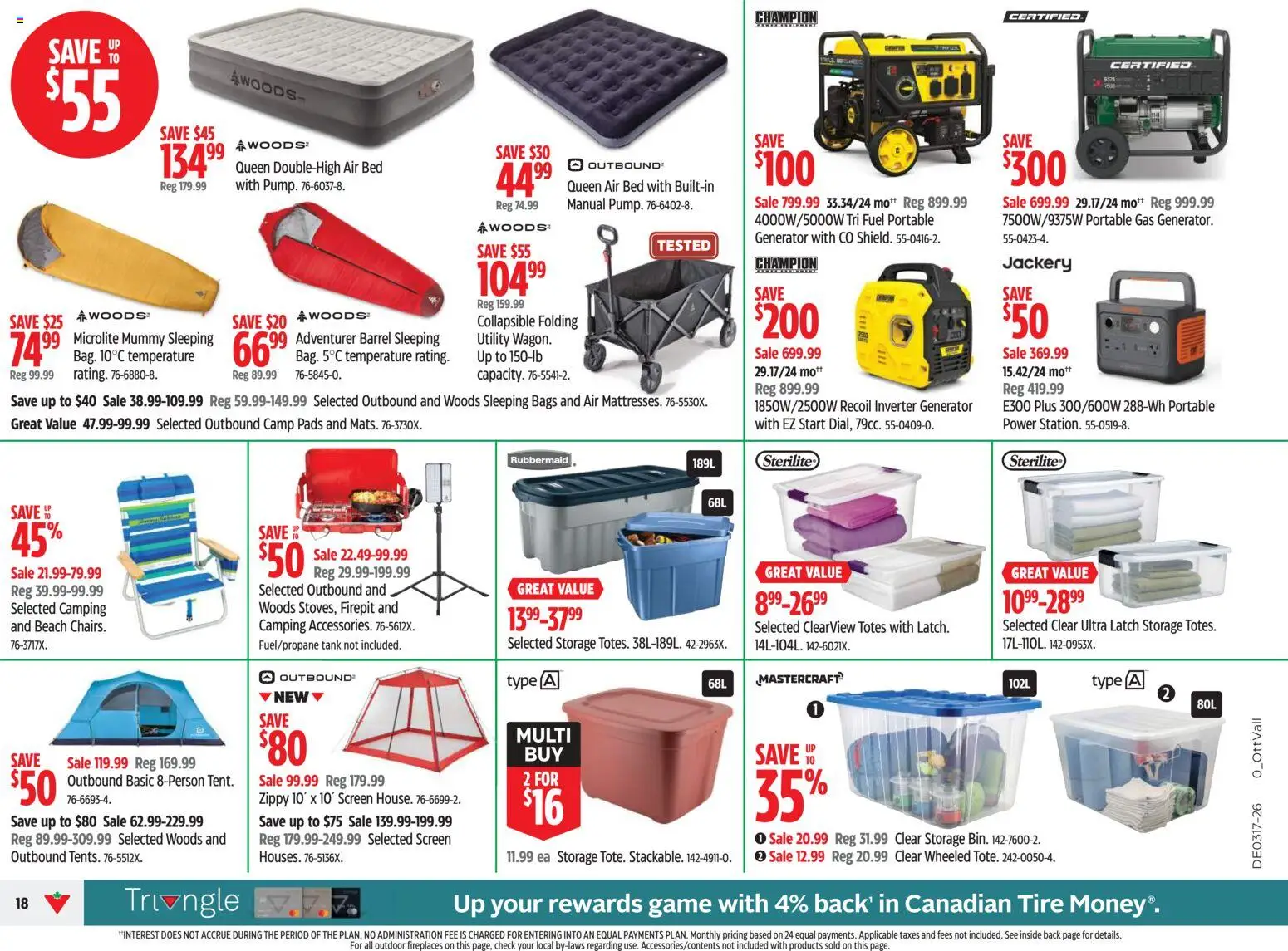 Canadian Tire flyer valid from 23.04.2026 | Page: 18 | Products: Game, Bed