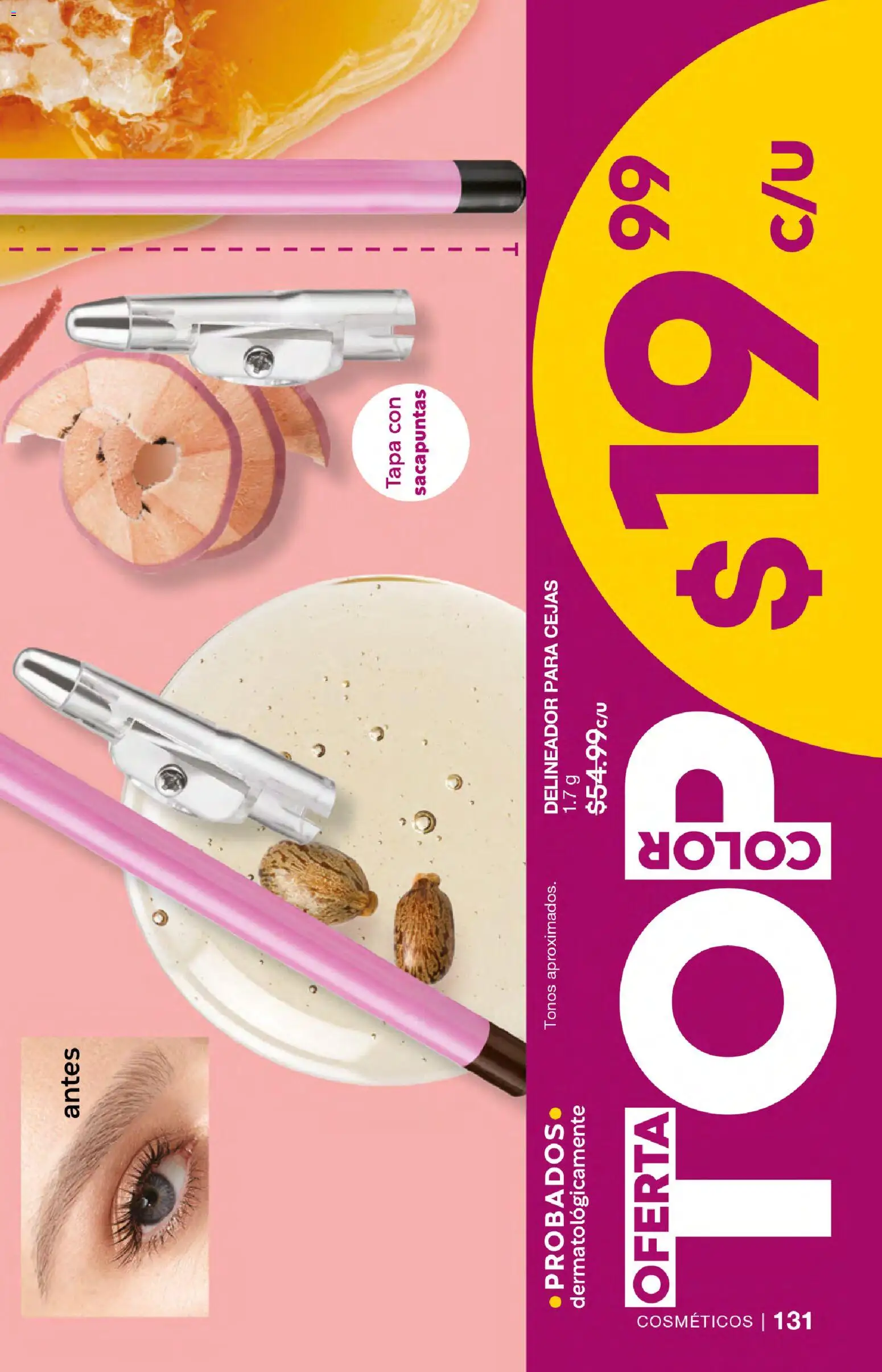 Nuevas ofertas de Fuller válidas en toda la República Mexicana desde el 07.01.2026. ¡Encuentra las mejores ofertas en Fuller campaña 20 2026! | Página: 131 | Productos: Sacapuntas, Delineador