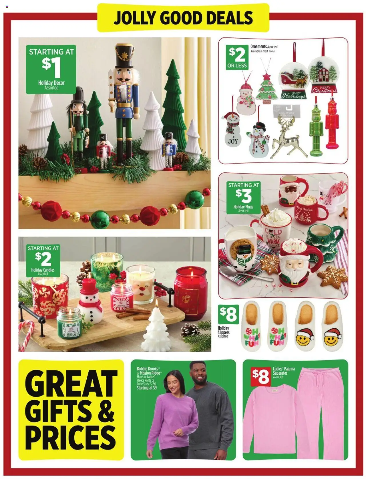 Dollar General Weekly Ad - TX - valid from 12.10.2025 | Page: 13 | Products: Ridge, Pants, Slippers