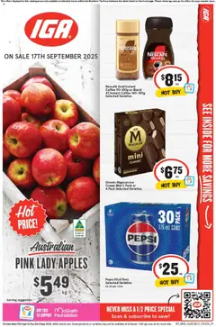 Preview of IGA Catalogue NT - valid from 17.09.2025