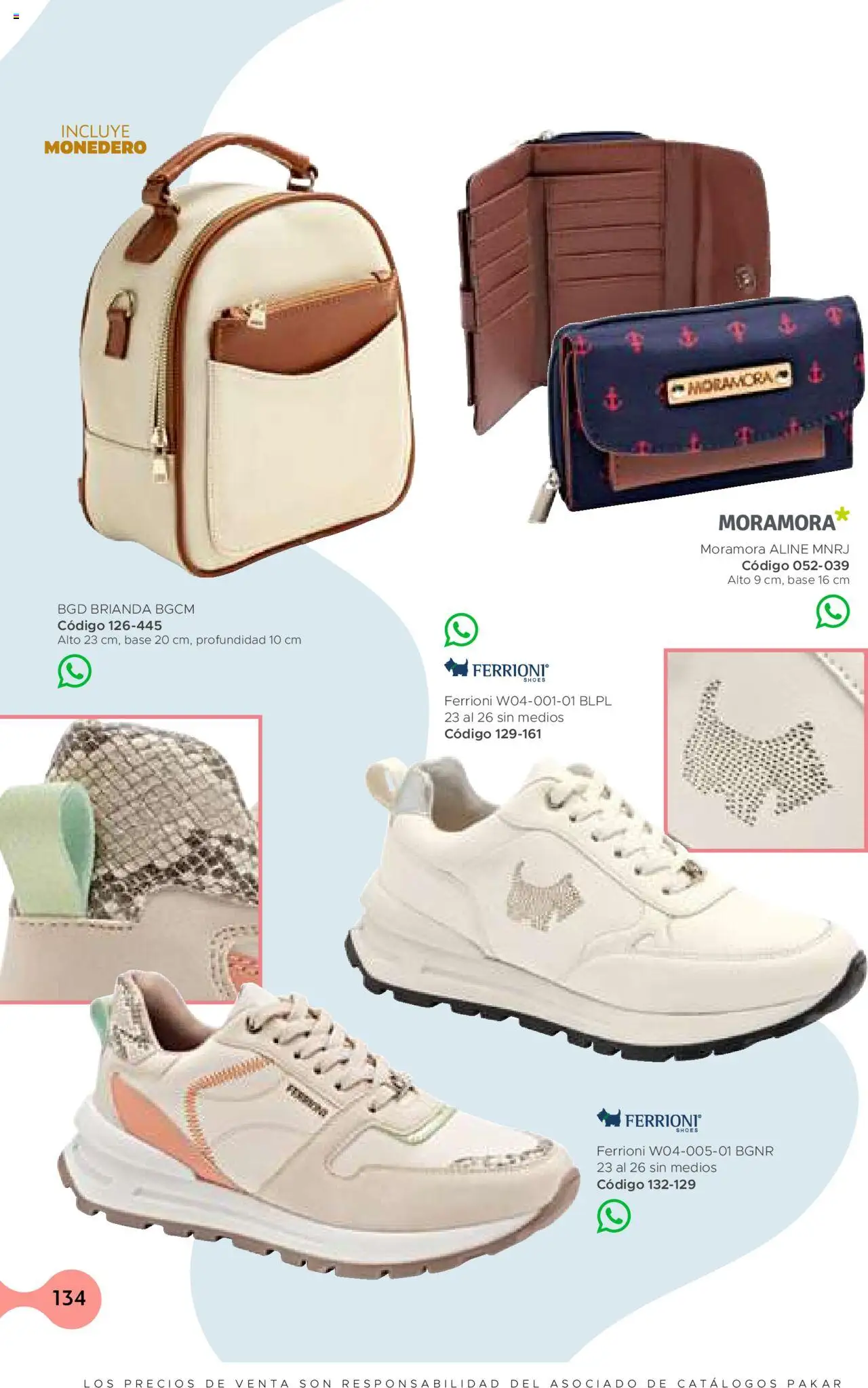 Nuevas ofertas de SC Pakar válidas en toda la República Mexicana desde el 24.07.2025. ¡Encuentra las mejores ofertas en SC Pakar - Catálogo Casual otoño / invierno! | Página: 134 | Productos: Monedero, Res