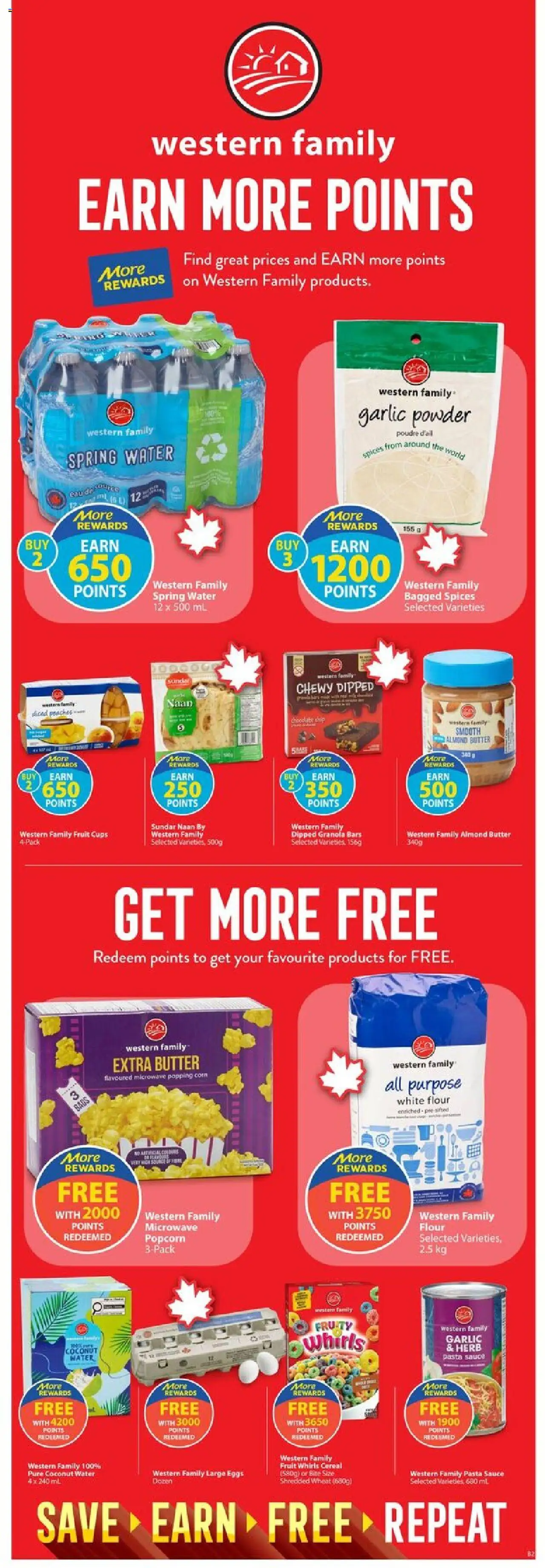 Save on foods flyer valid from 18.09.2025 | Page: 29 | Products: Powder, Butter, Eggs, Chocolate