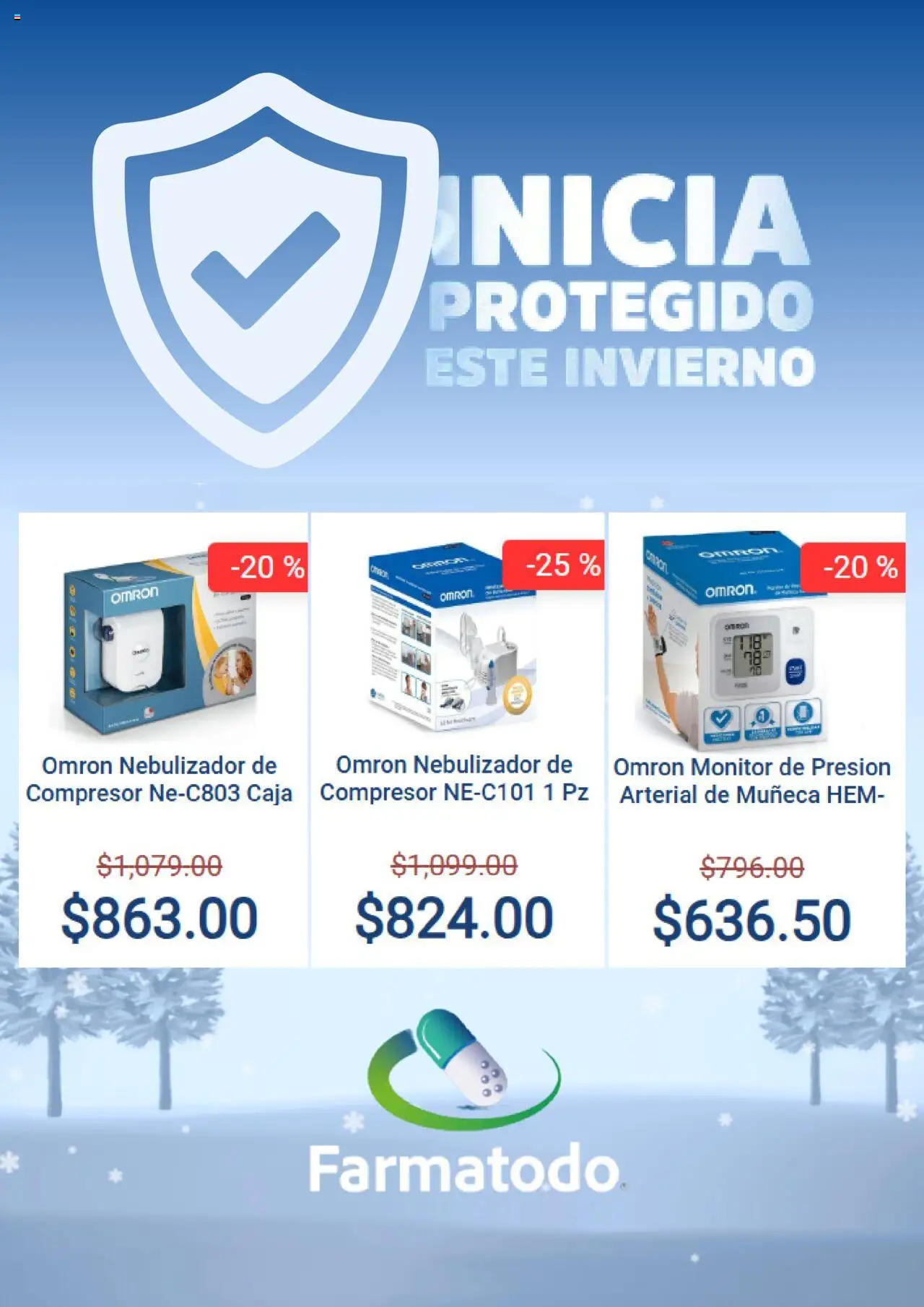 Nuevas ofertas de Farmacias Unión válidas en toda la República Mexicana desde el 01.10.2025. ¡Encuentra las mejores ofertas en Farmacias Unión - Catálogo! | Página: 5 | Productos: Monitor, Nebulizador, Caja