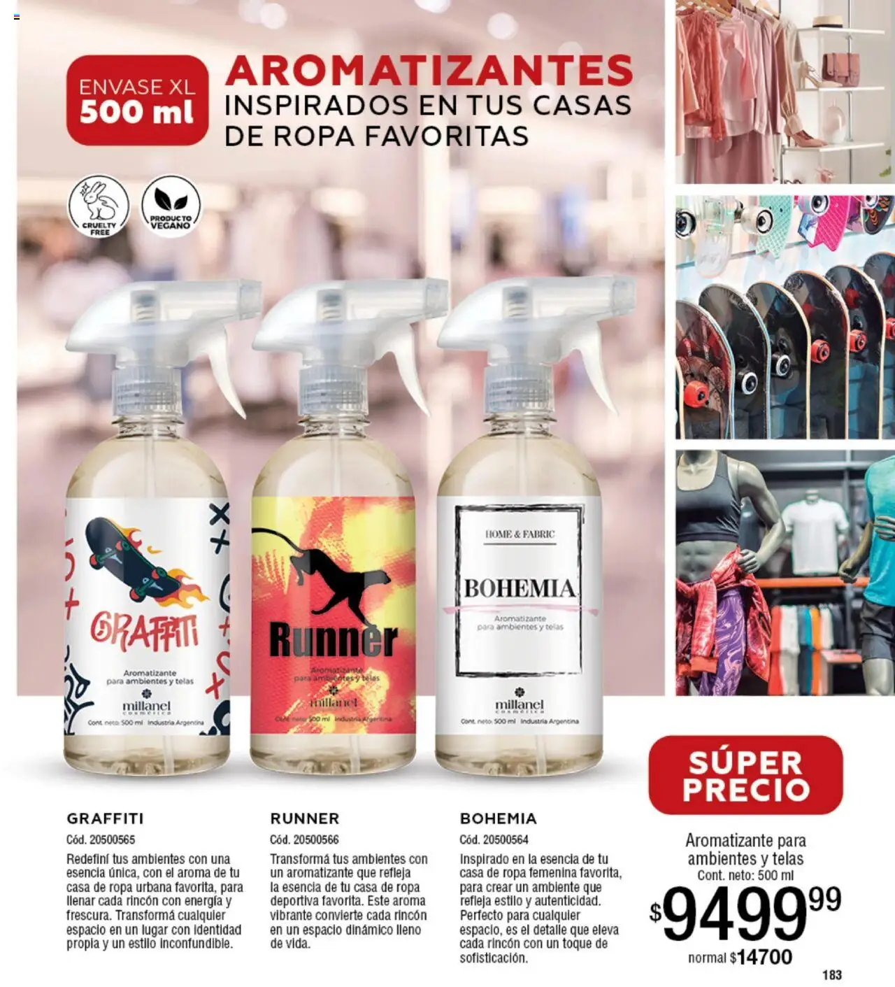 Millanel catálogo │ válido desde el 18.08.2025 | Página: 183 | Productos: Ropa