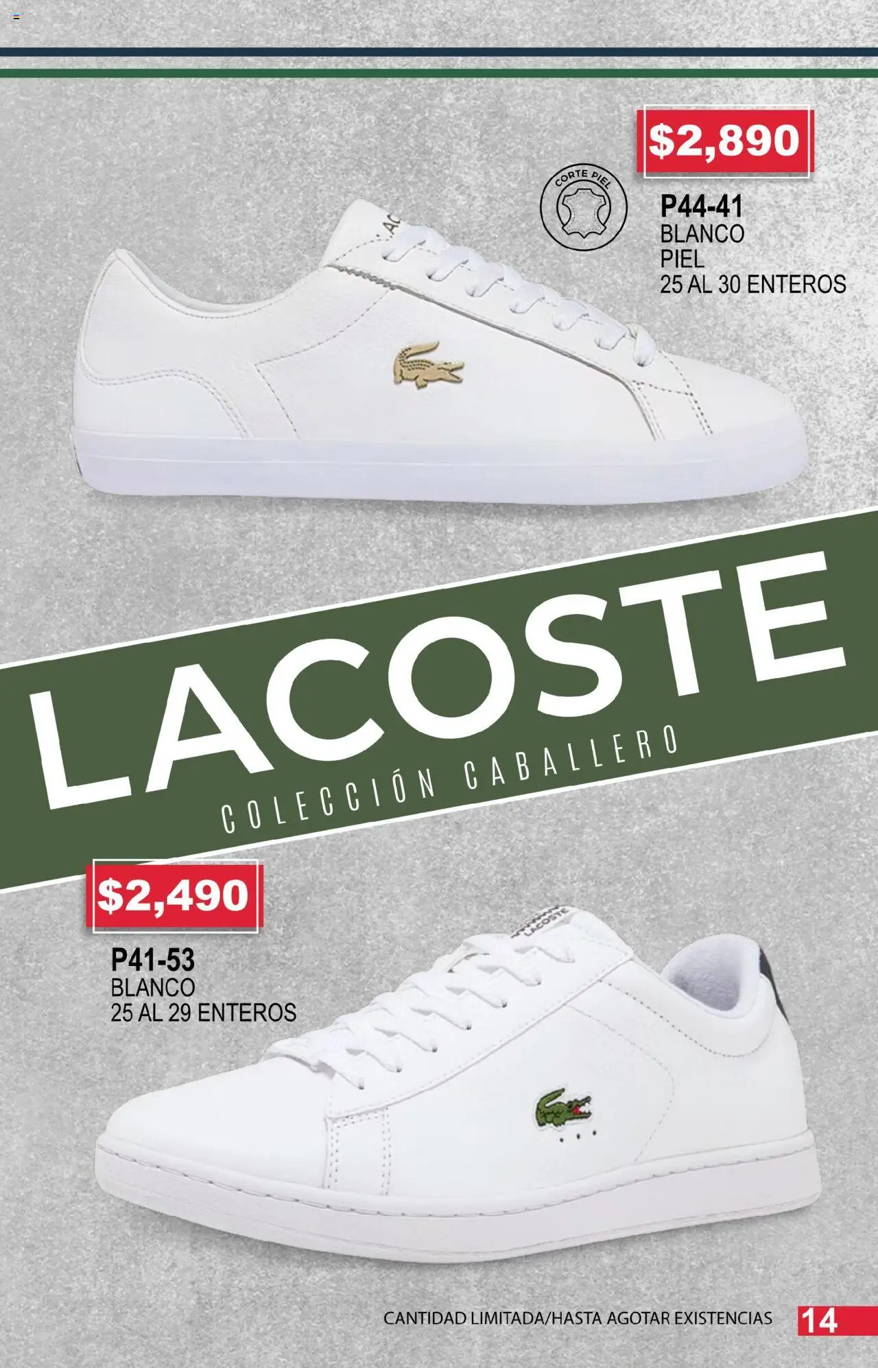 Nuevas ofertas de Cklass válidas en toda la República Mexicana desde el 14.07.2025. ¡Encuentra las mejores ofertas en Cklass catálogo Especial Lacoste! | Página: 15