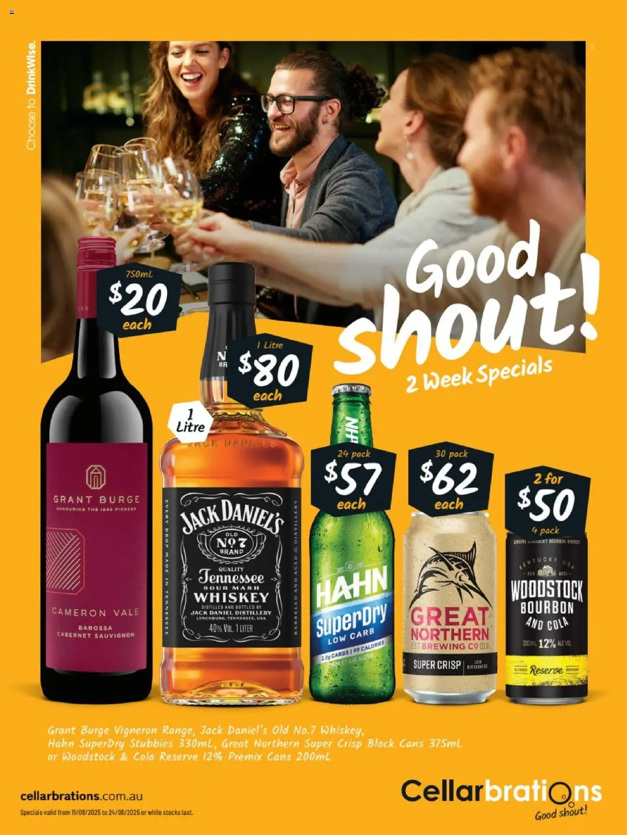 Cellarbrations catalogue - valid from 11.08.2025 | Page: 1 | Products: Bourbon, Whiskey