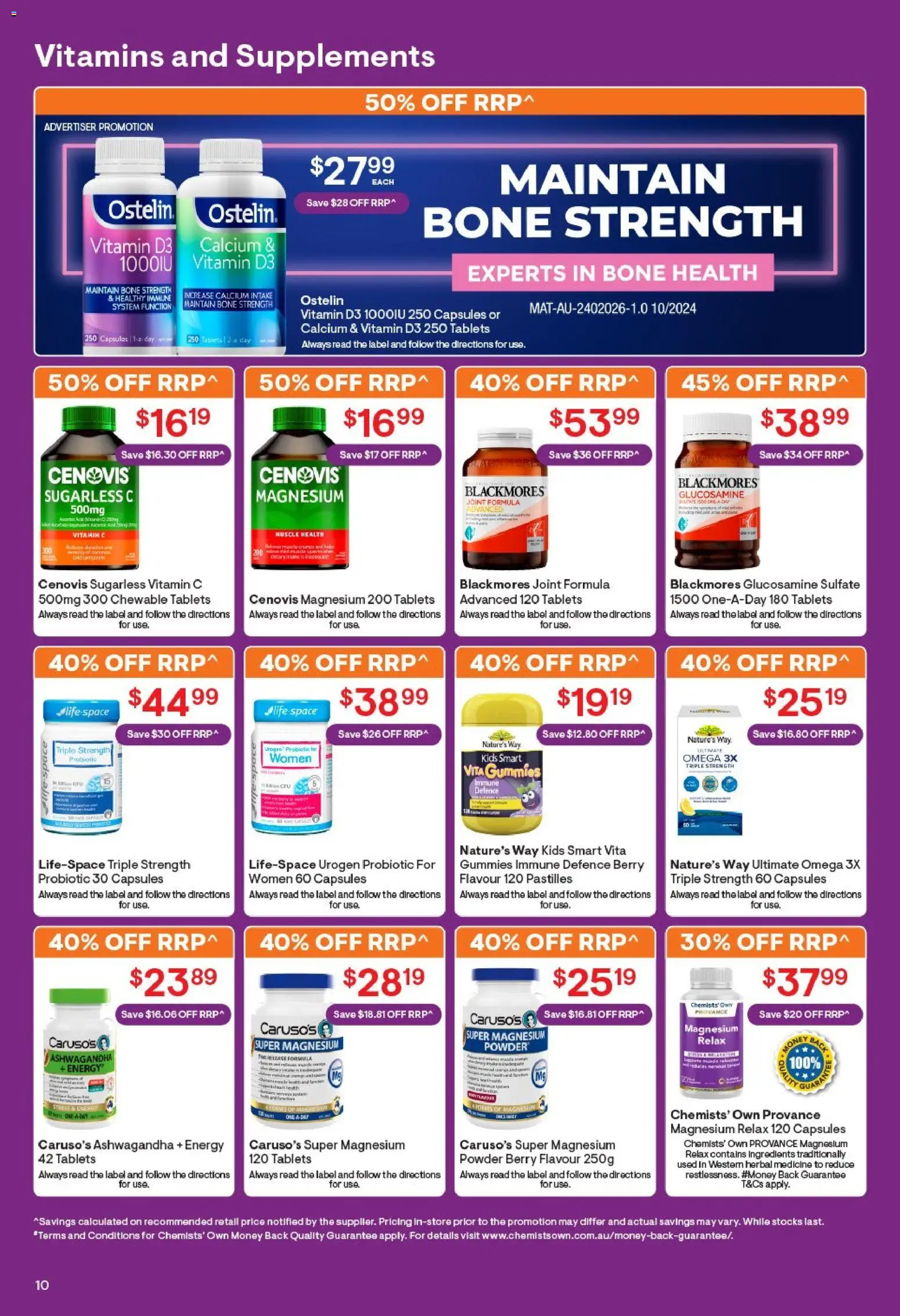 Discount Drug Stores catalogue - valid from 12.11.2025 | Page: 10 | Products: Powder, Herbal, Tablets, Vitamin